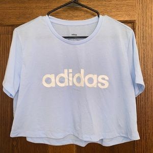 Adidas Womens Crop Top workout shirt